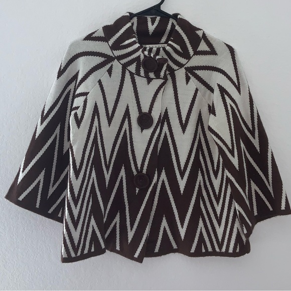 John Paul Richard Sweater Petites M Women’s Wide Sleeve Jacket JPR Vintage - Picture 7 of 15